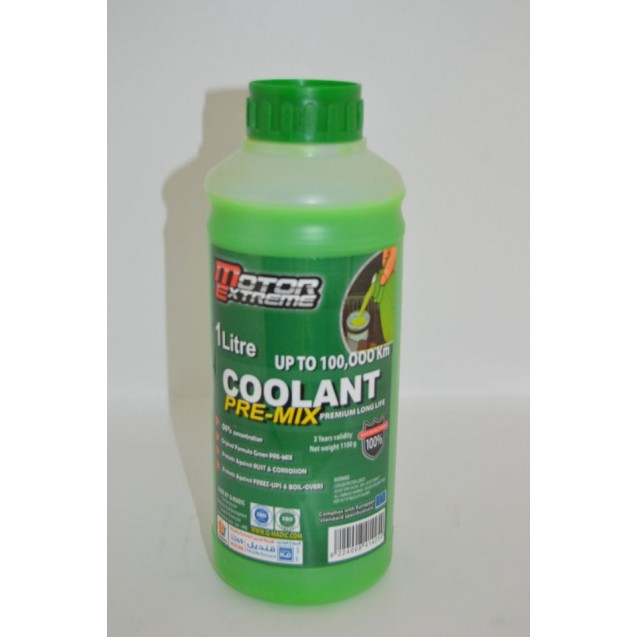 Motor Extreme Radiator Cooler Green 1 Liters